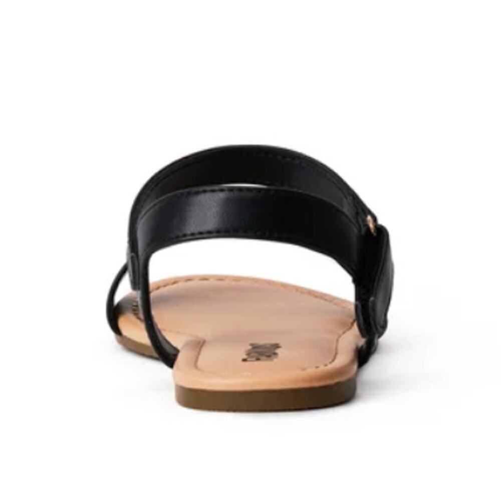 Fabkids Little Girl Single Strap Sandal in Black​​​​ - Picture 3 of 3